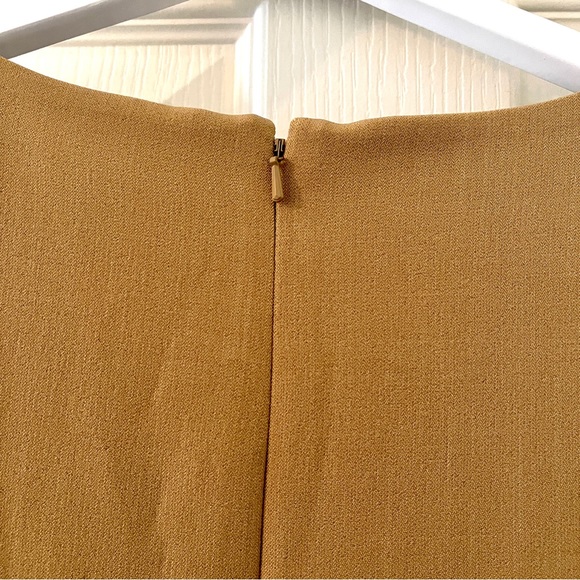 Exclusively for Mary Kay by Twinhill Camel Sleeveless MidLength Sheath Dress 12P - Picture 9 of 11